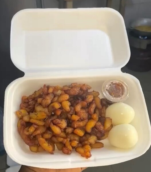 Alloco et œuf
