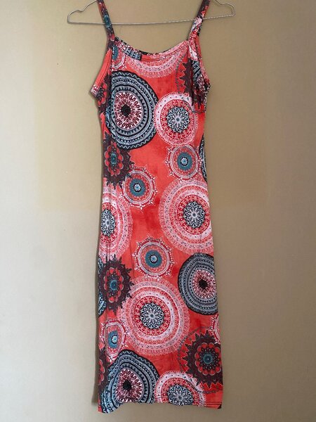 Bohemian Floral Slip Dress