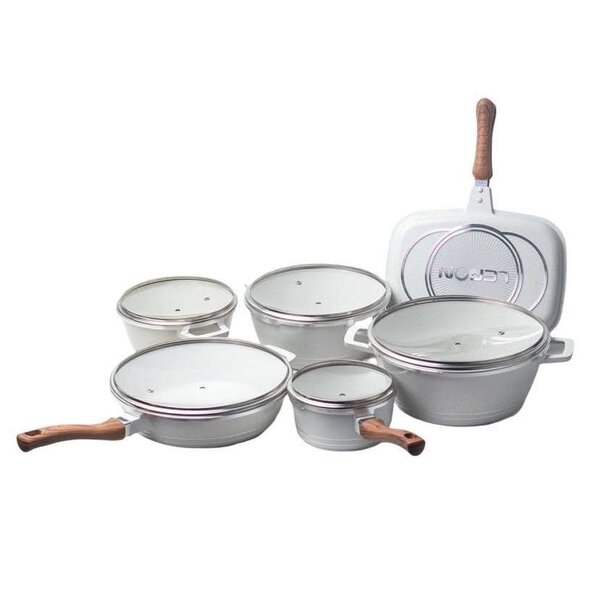 Lefon 23pcs Nonstick Die-Cookware set