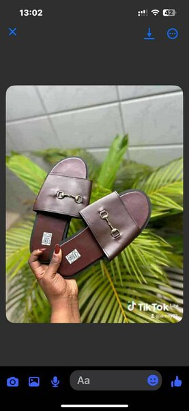 Sandales cuir homme