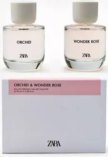 Orchidée et Wonder rose