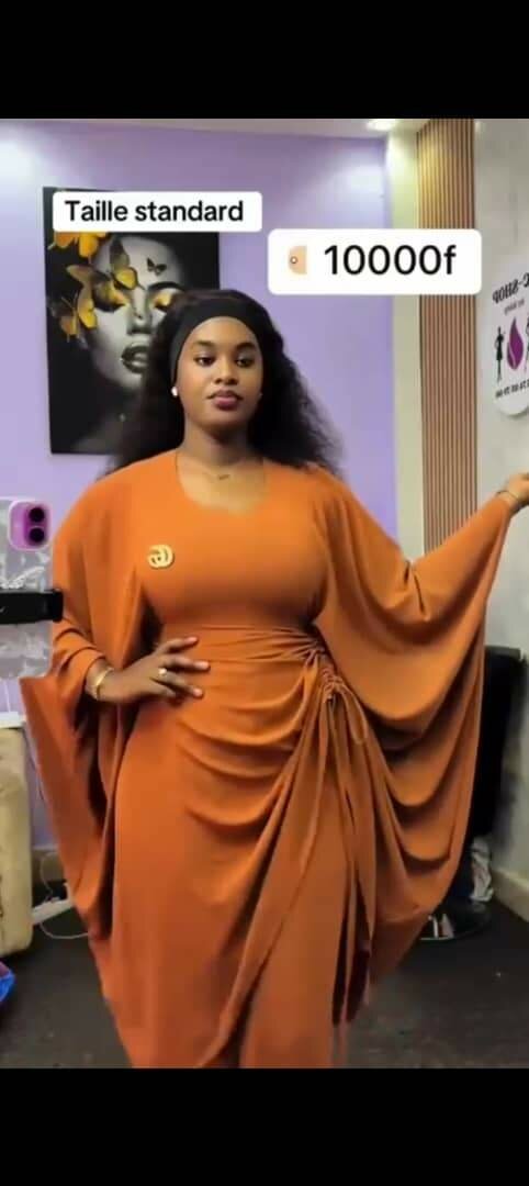 Robe élégante à manches longues
