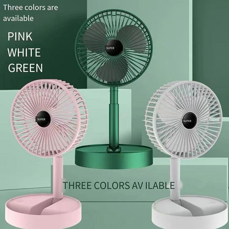 Mini ventilateur télescopique à chargement USB