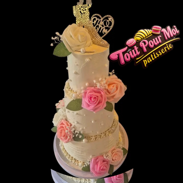 Gâteau de mariage à étages