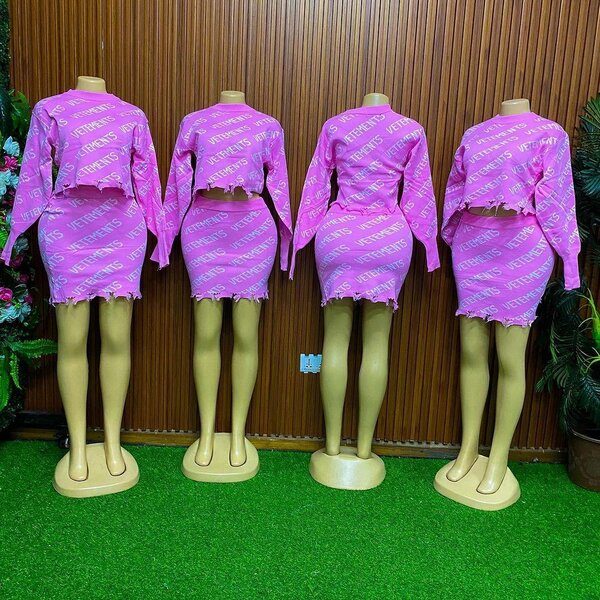 Two piece skirt