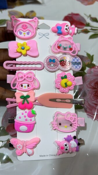 Mini hair clips
