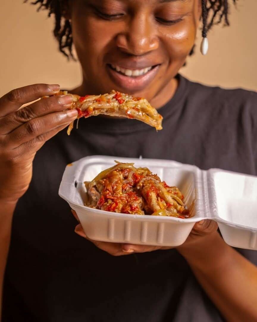 Patte de poulet sauté