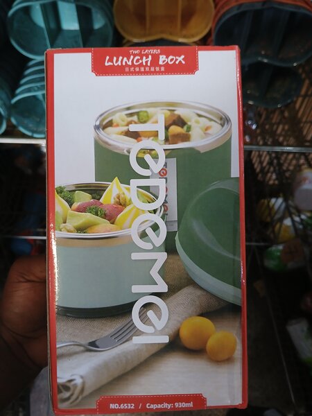2 Layers  Lunch Box