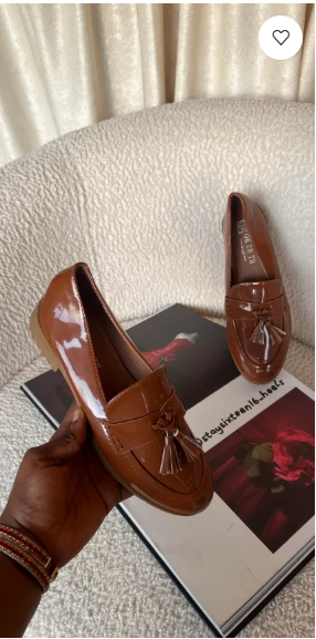 Carly brown loafers