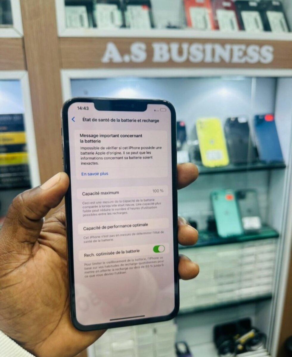 iPhone X Max 128Go
