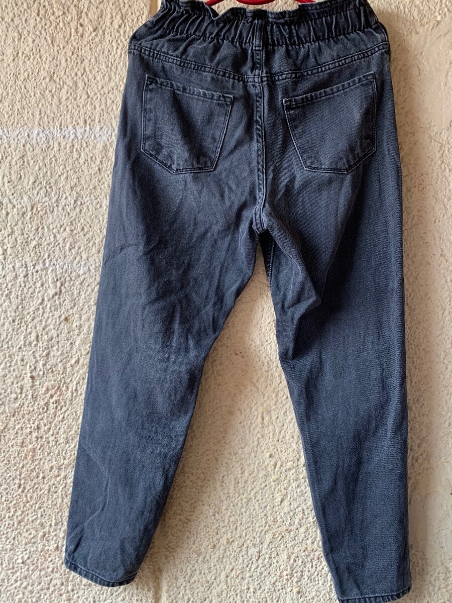 Pantalon jogger denim femme