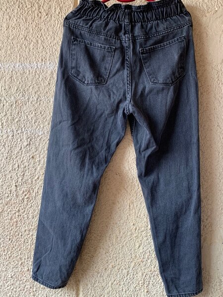 Pantalon jogger denim femme