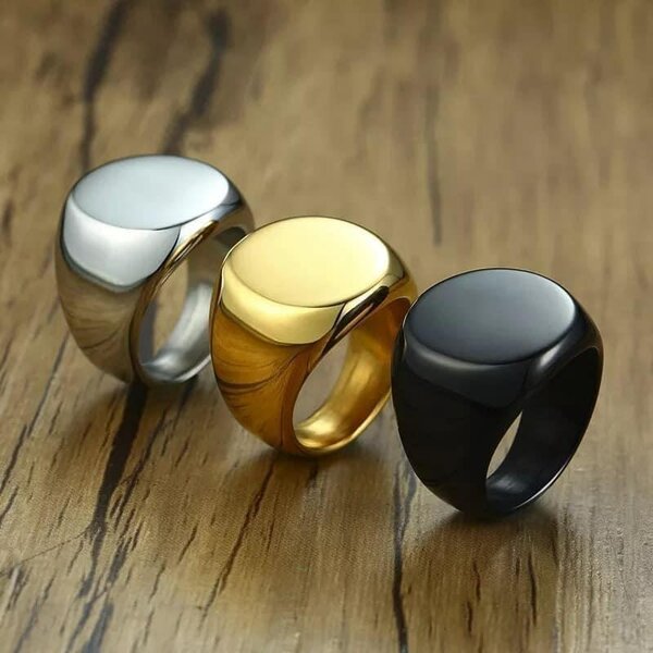 Bague en inoxydable