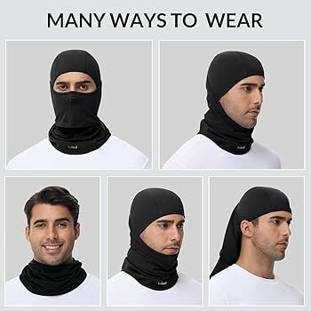 Cagoule masque complet