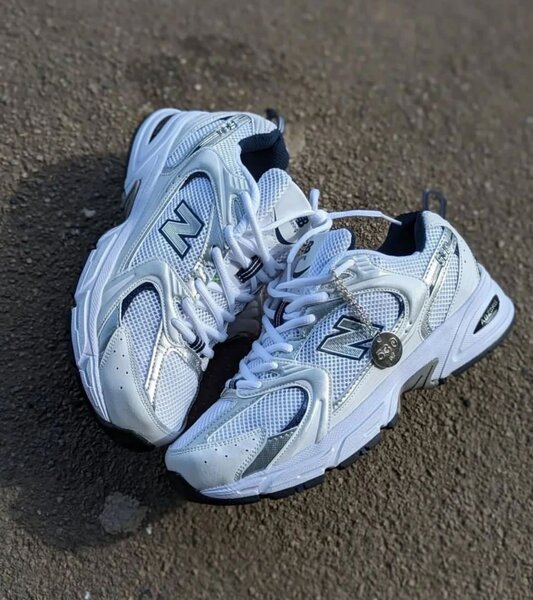 Baskets de course blanches tendance