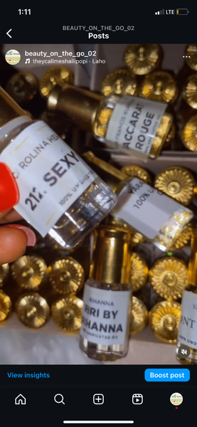 French Oil perfume