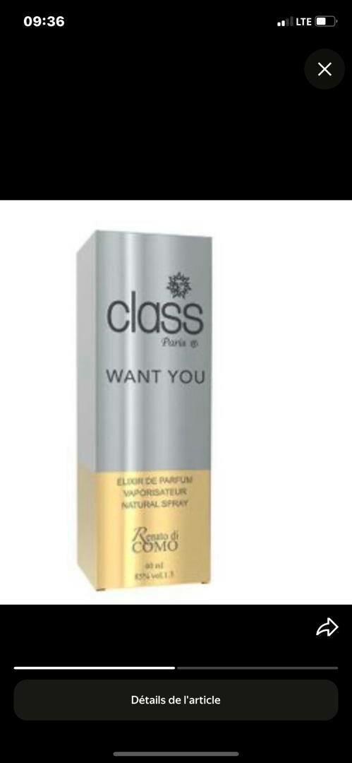 Parfum Class Want You