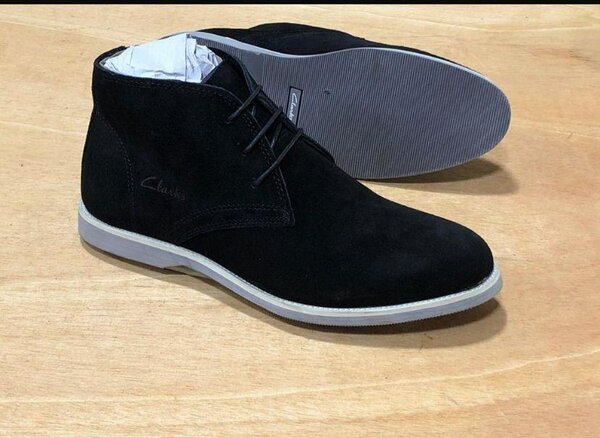 Clarks suede boots