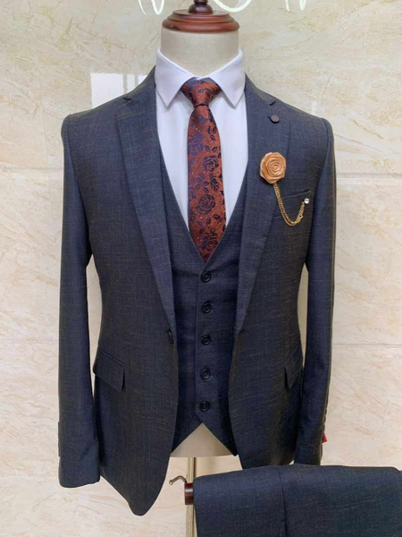 Suit bleu