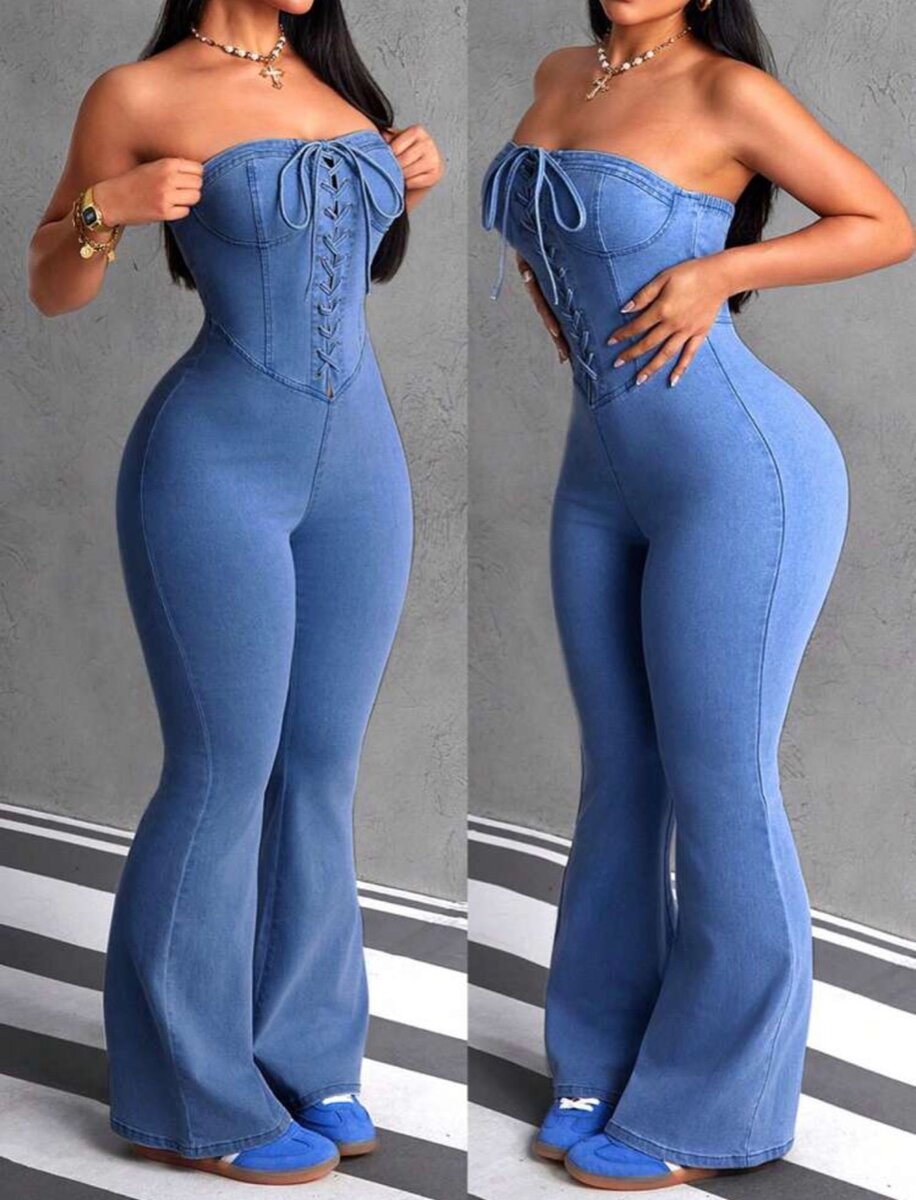 Jeans jumpsuit