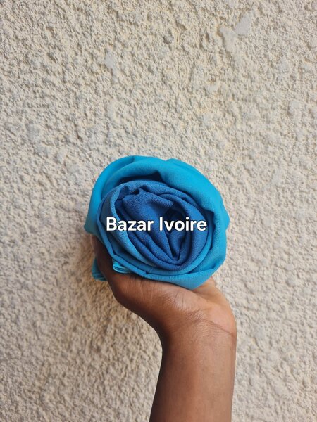 Hijab bicolore
