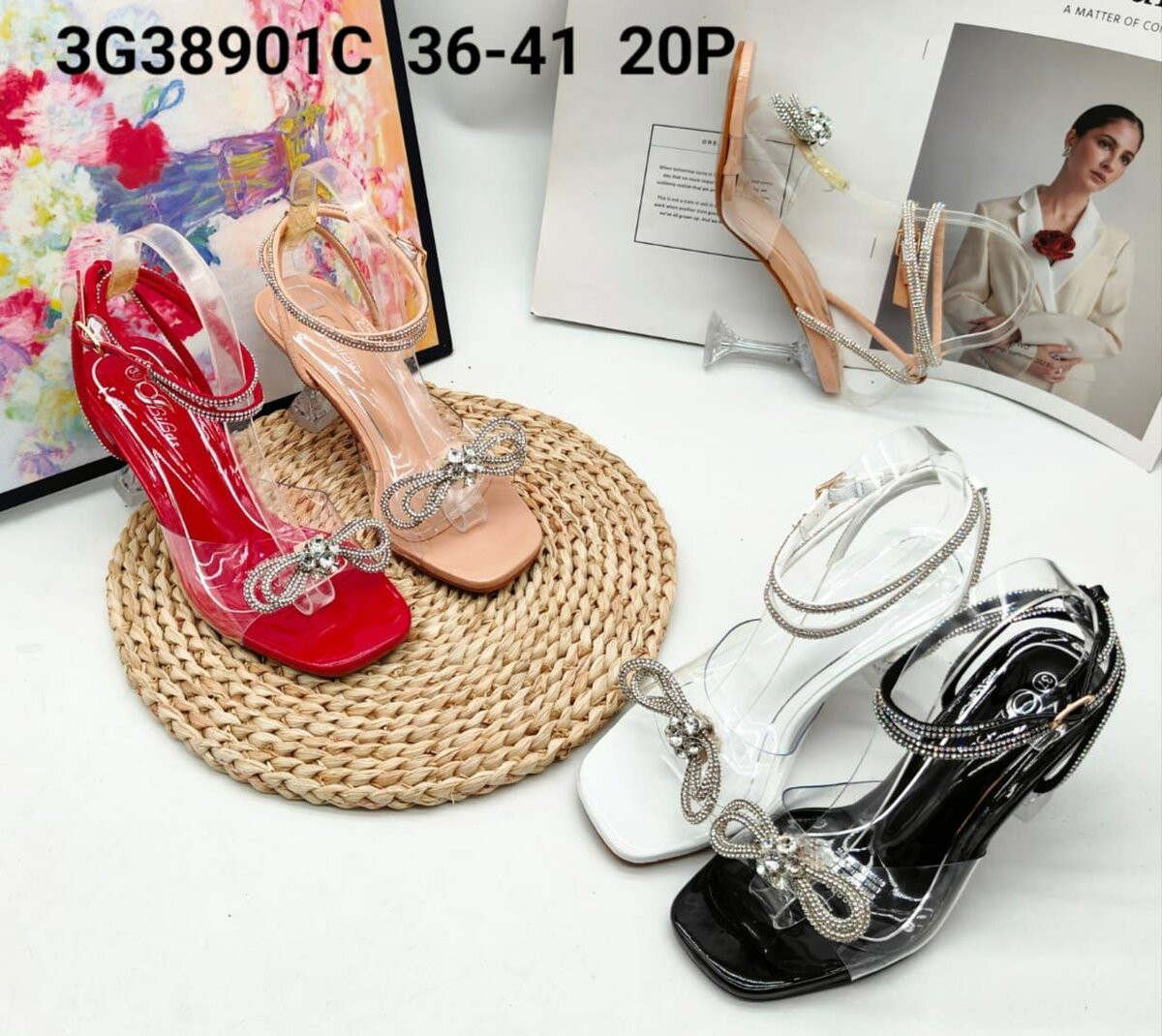 Glitter heels