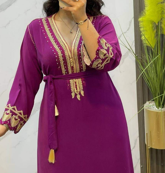 Boubou marocain de luxe 
