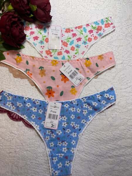 Cotton thongs