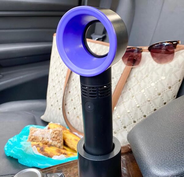 Bladeless hand fan
