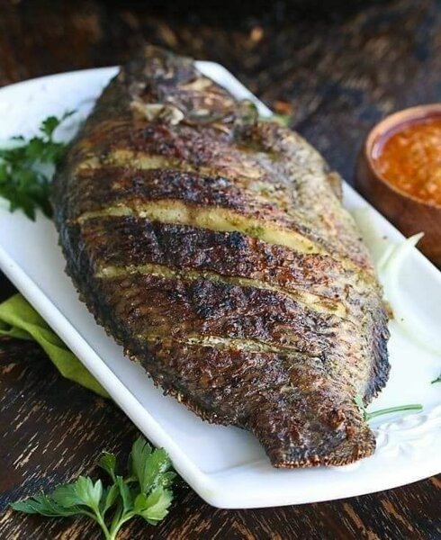 Poisson braisés