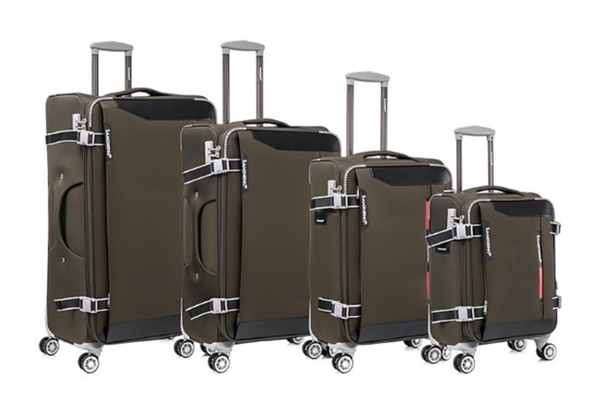4 in 1pack Material Luggage green