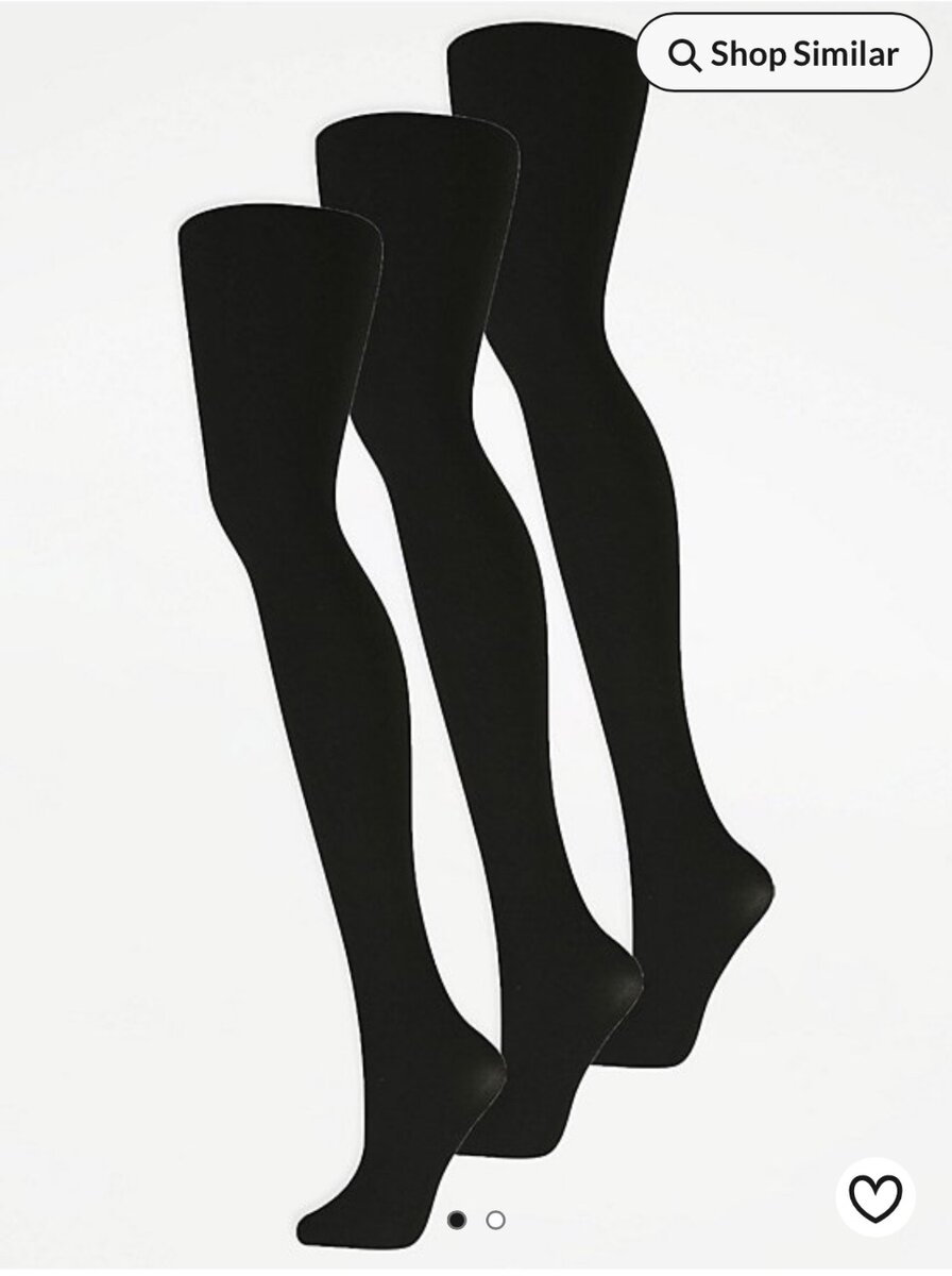 60 Denier Opaque Tights 3 Pack