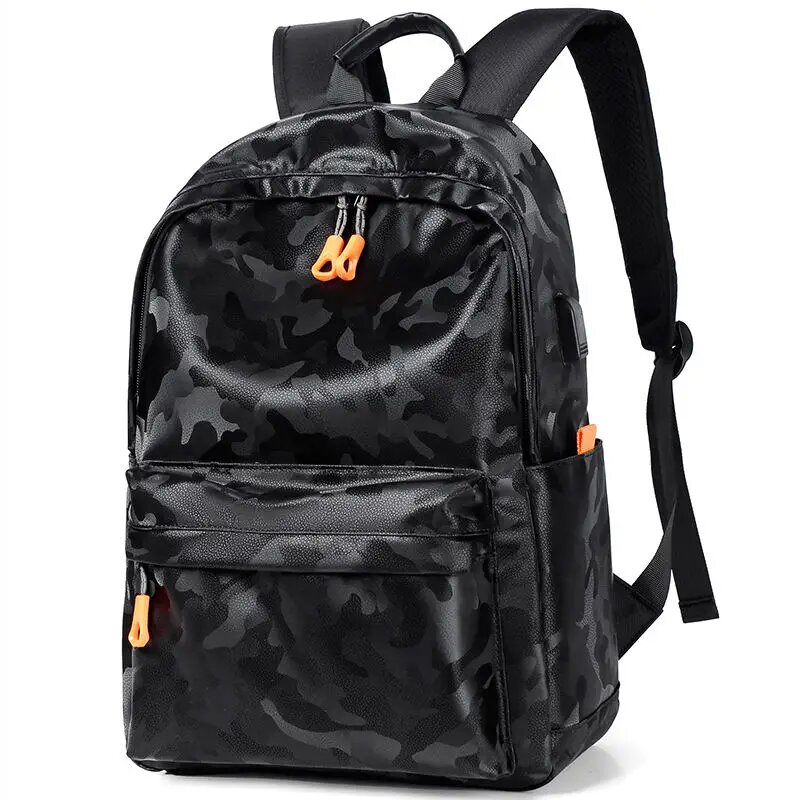 Sac à dos classique pour ordinateur et disposant d'un câble