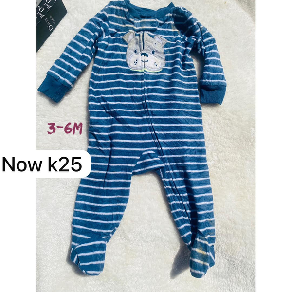 Romper bleu