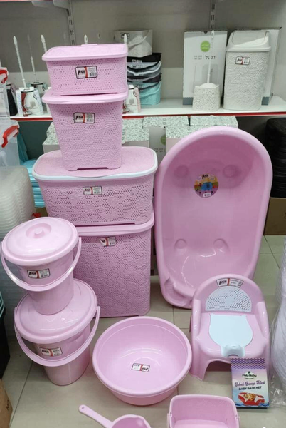 Set de Bain Bébé Rose
