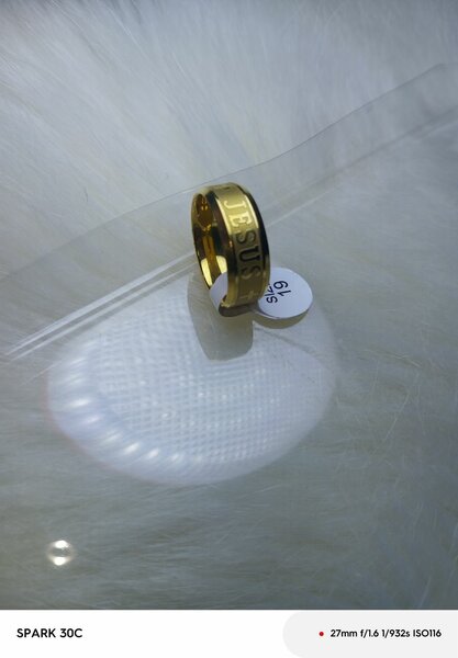 Bague Dorée Intemporelle