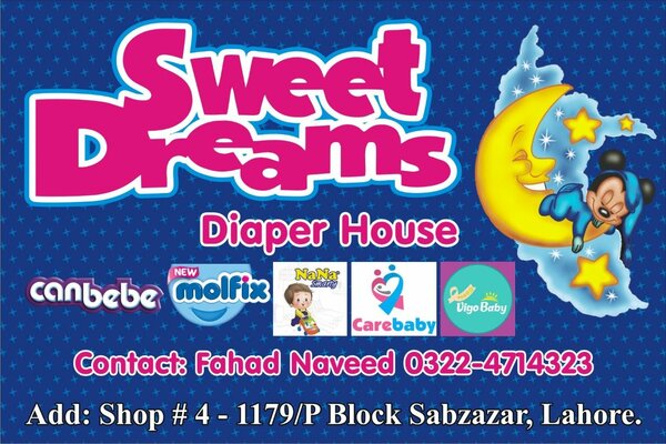 Sweet dreams diaper 