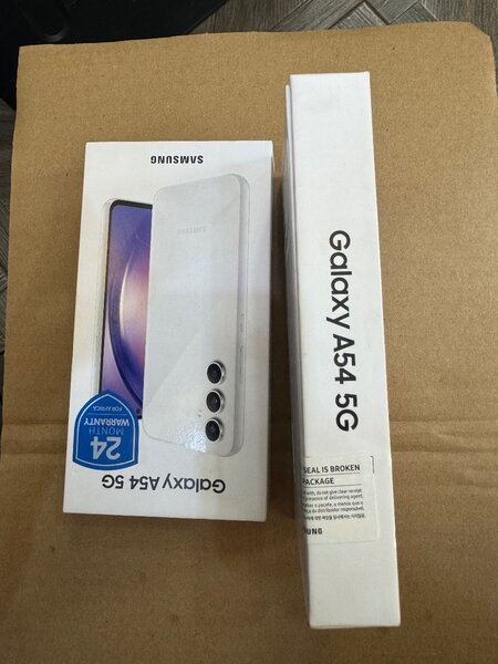Samsung galaxyA54 5G storage 128gb RAM 6GB BRAND NEW
