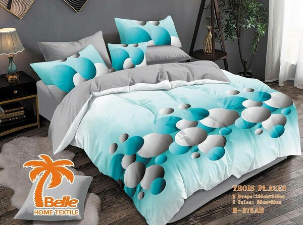 Ensemble draps 3 places