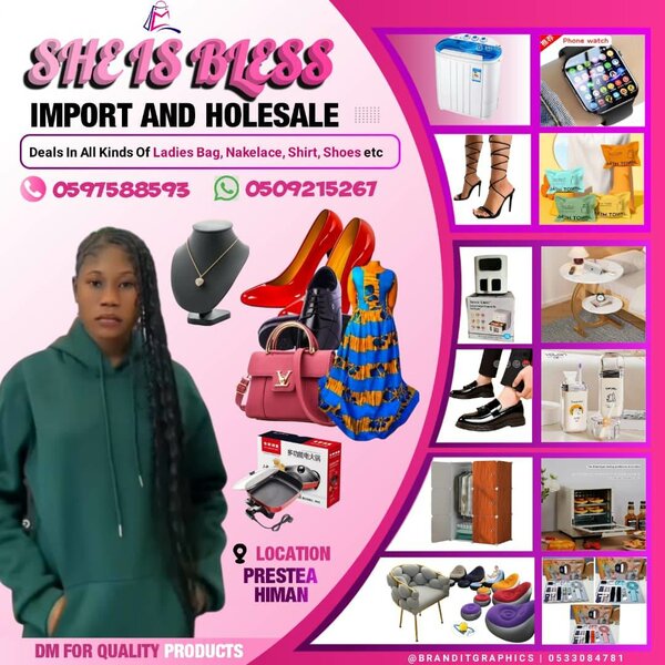 SHE IS BLESS BAGS