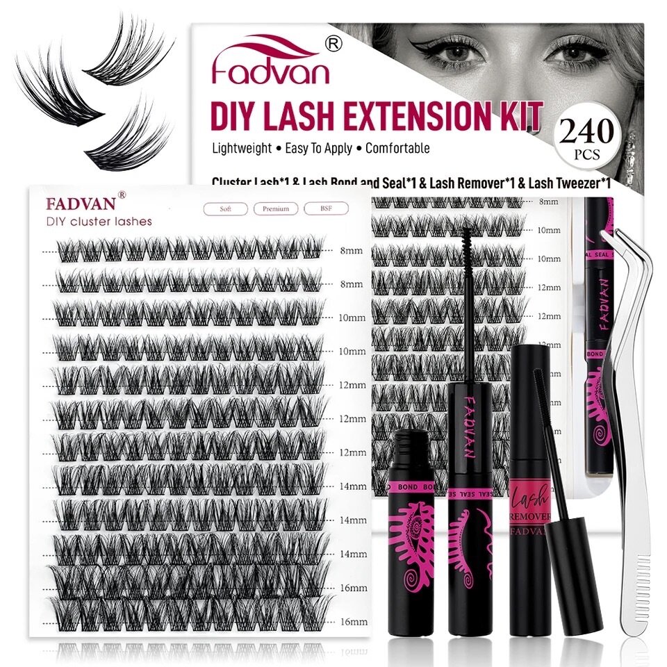 Cluster lashes