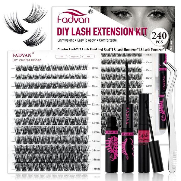 Cluster lashes