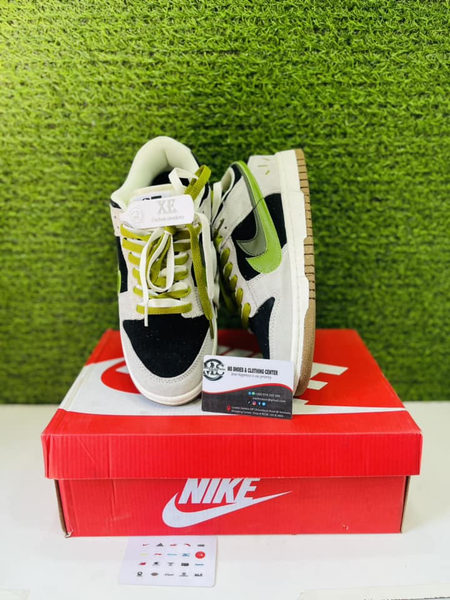 Chaussure noir vert