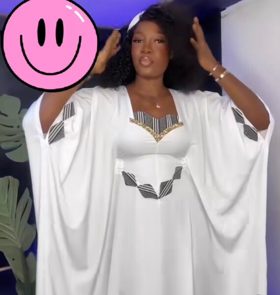 Robe avec foulard