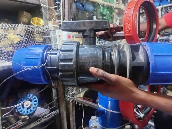 Poly valve 3"