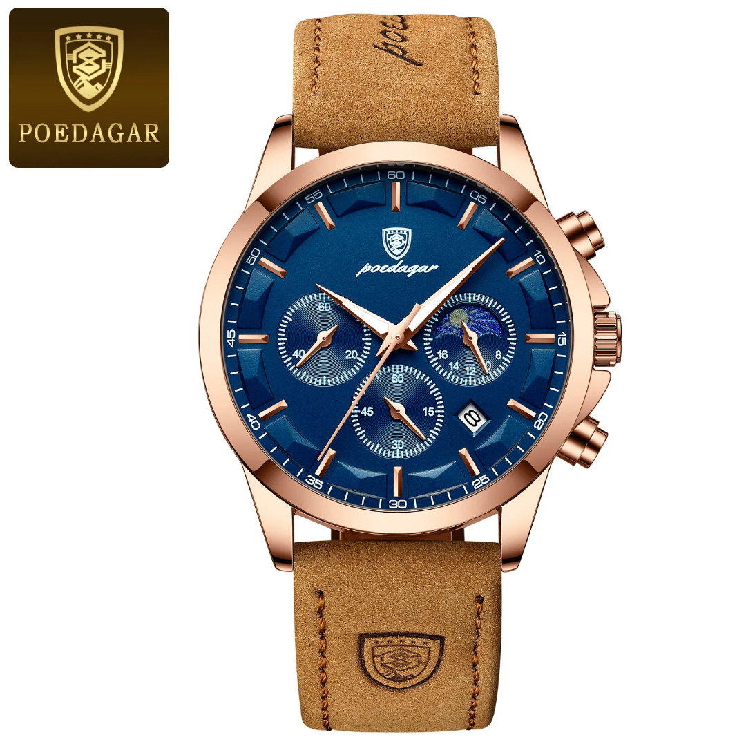 Montre chronographe homme POEDAGAR