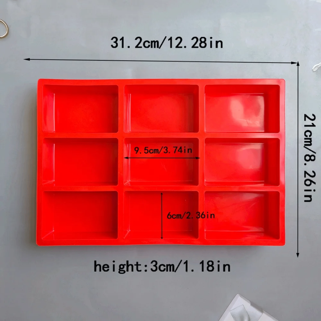 Moule à savon en silicone