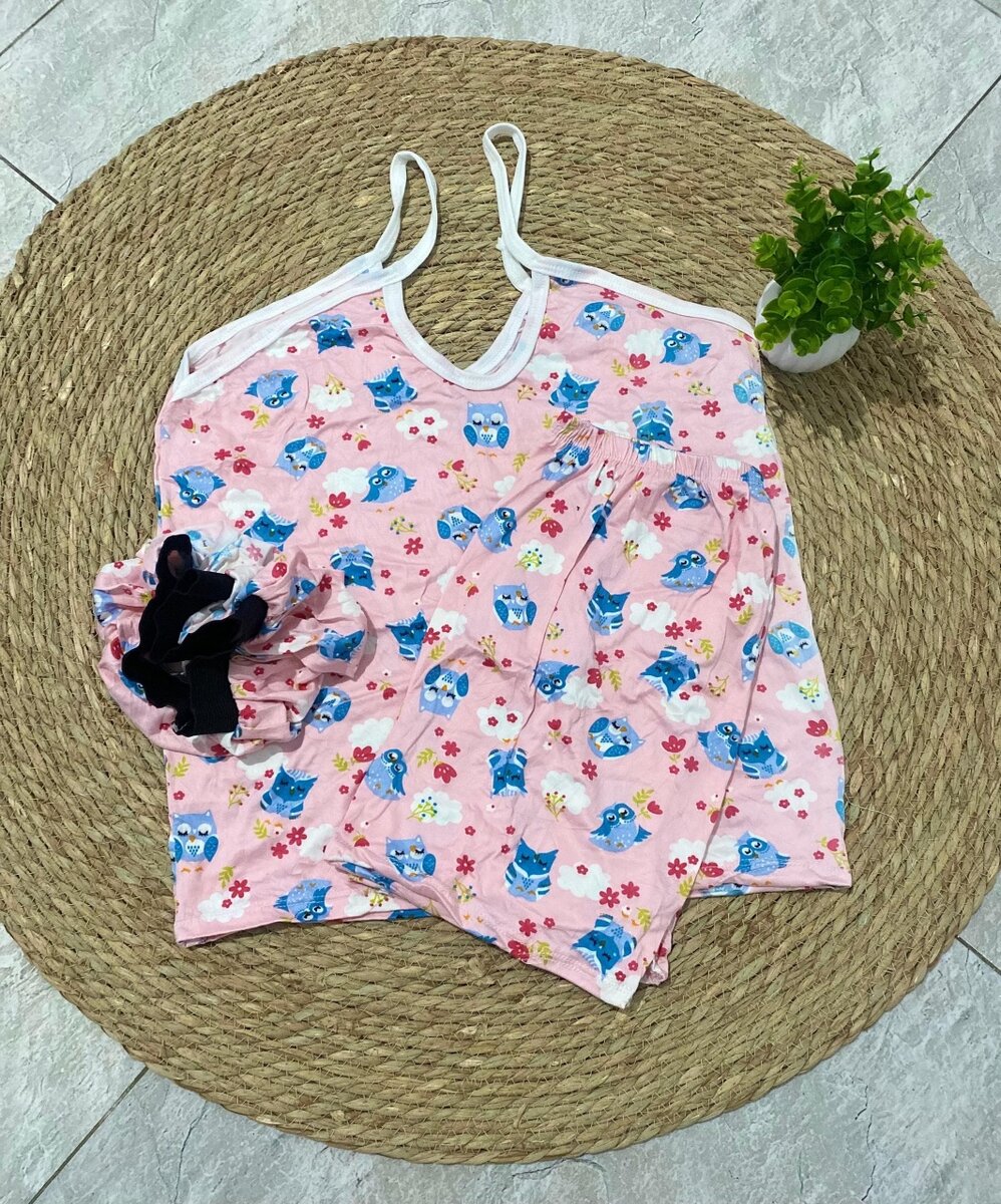 Pyjama pour enfants hiboux