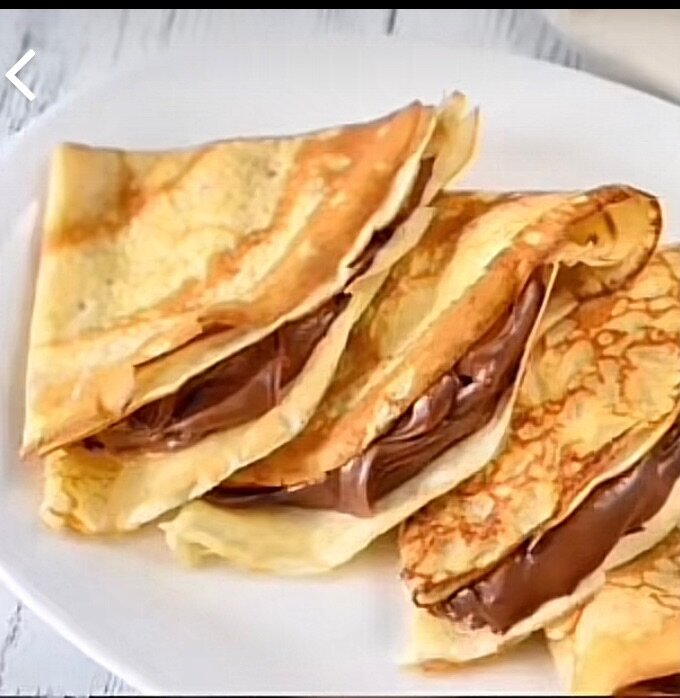 Crêpes Chocolat Délicieuses