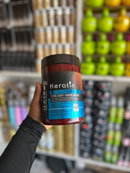 Keratin hair mask